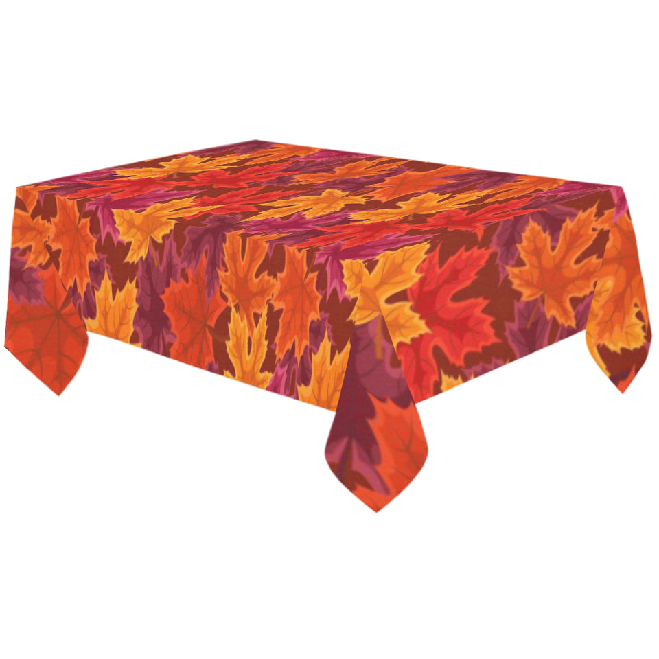 Autumn maple leaf pattern Tablecloth