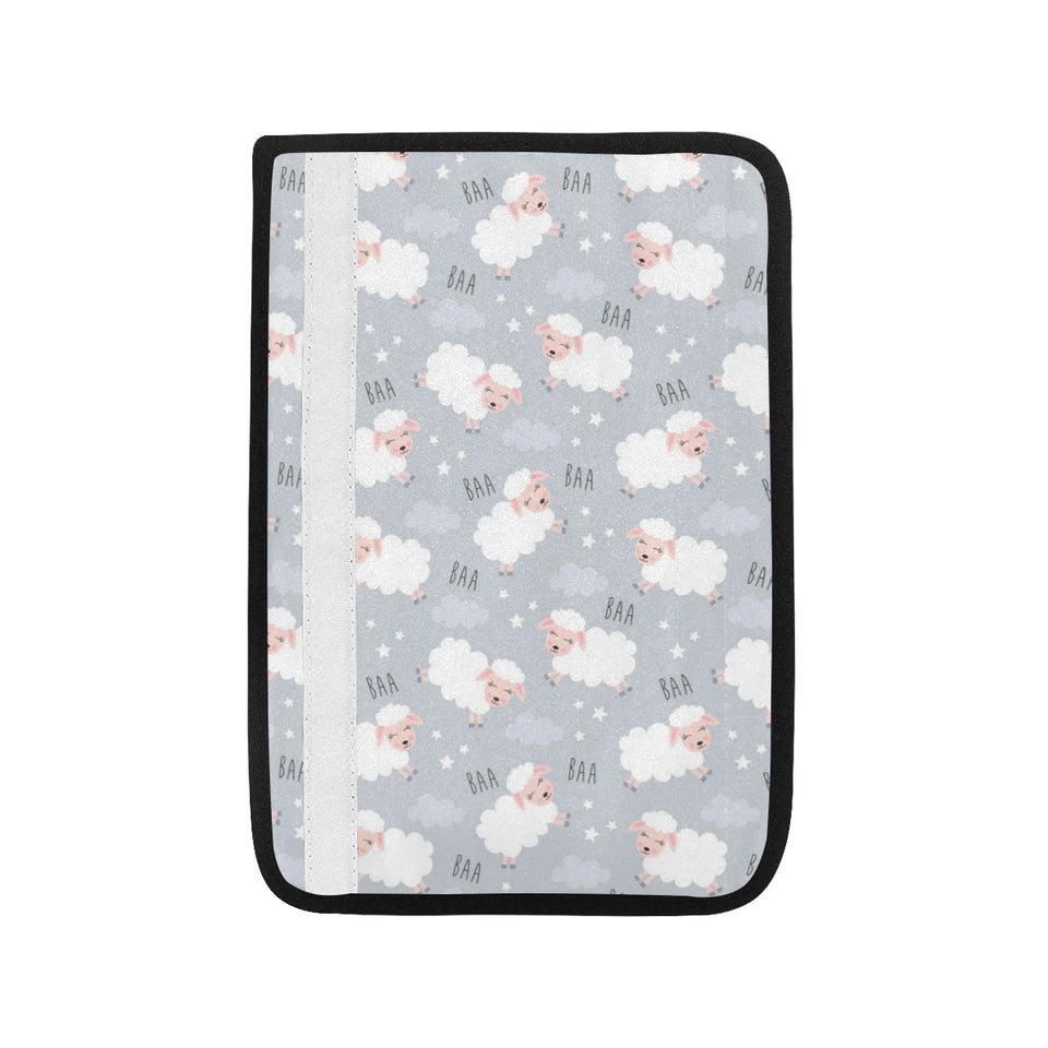 Sweet dreams sheep pattern Car Seat Belt Cover