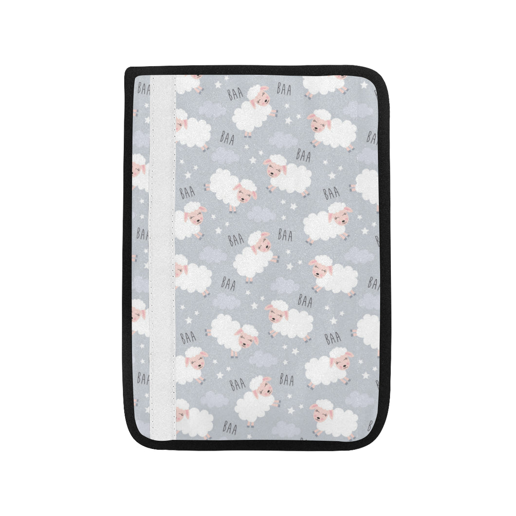 Sweet dreams sheep pattern Car Seat Belt Cover
