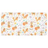 cute tribal fox pattern Tablecloth