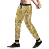 Camels ethnic motif pattern Unisex Casual Sweatpants