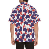 Kangaroo Australian pattern Men's All Over Print Hawaiian Shirt