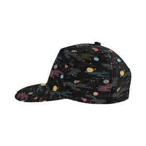 space pattern All Over Print Snapback Cap