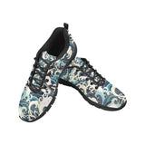 Japanese wave pattern Women's Sneaker Shoes