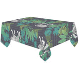 white bengal tigers tropical plant Tablecloth