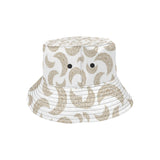 Cool gold moon abstract pattern Unisex Bucket Hat