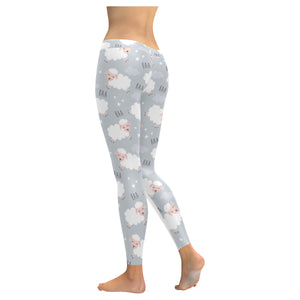 Sweet dreams sheep pattern Women's Legging Fulfilled In US