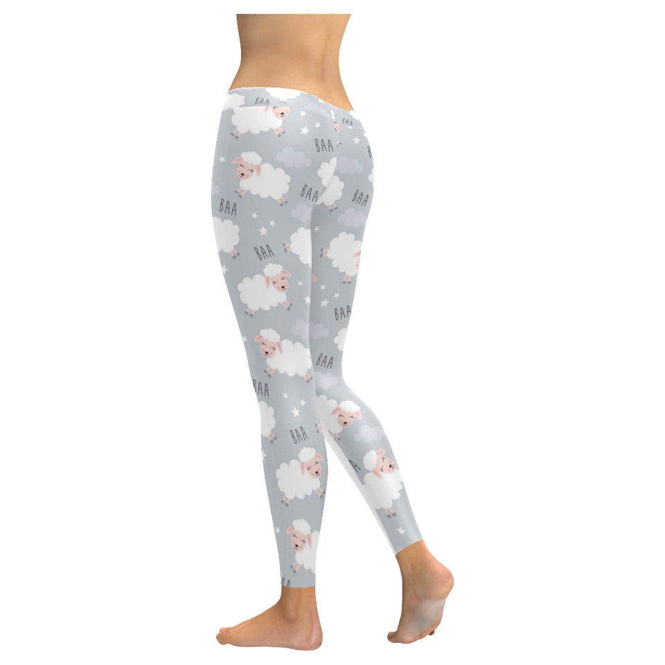 Sweet dreams sheep pattern Women's Legging Fulfilled In US