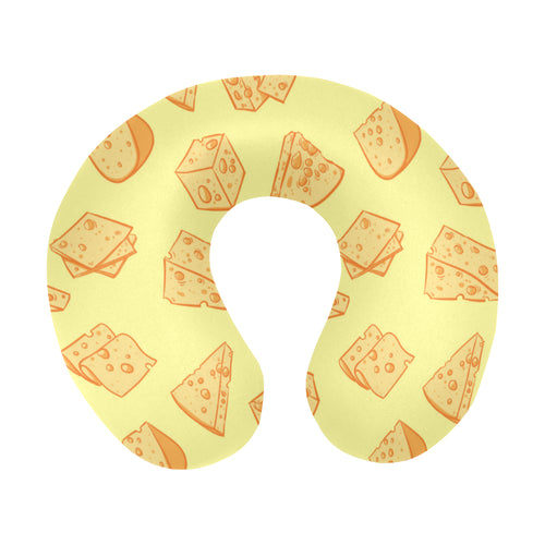 Cheese design pattern U-Shaped Travel Neck Pillow