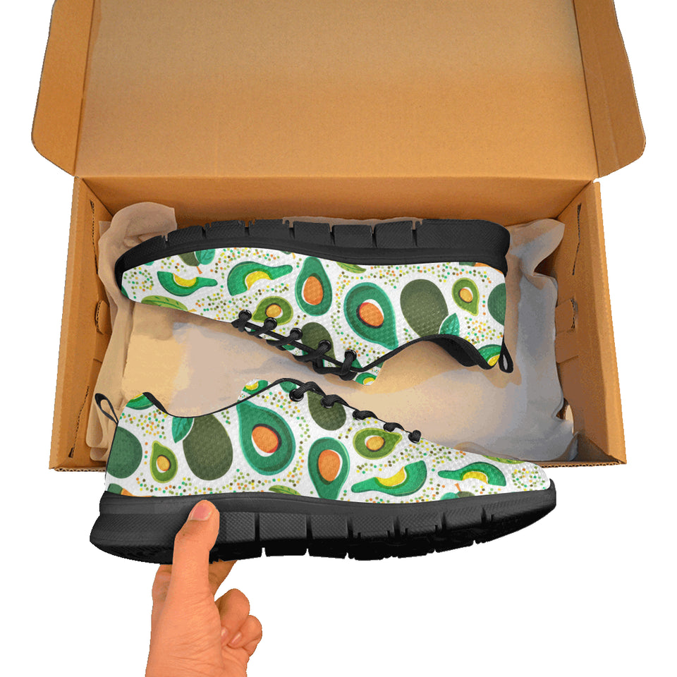 Avocado design pattern Men's Sneaker Shoes