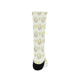 Cute cartoon frog baby pattern Crew Socks