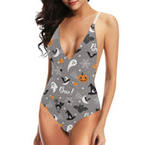 Halloween design pattern Women's One-Piece Swimsuit