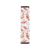 Watercolor Koi Fish Carp Fish pattern Car Seat Belt Cover