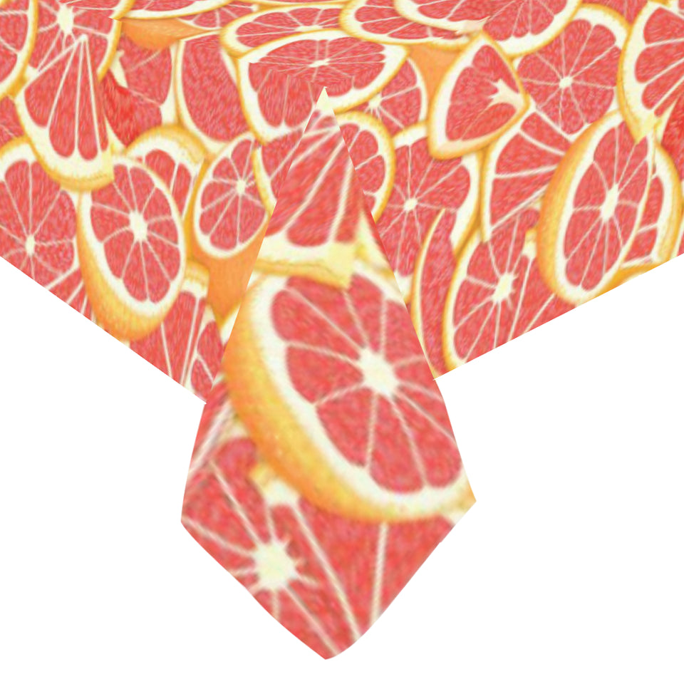 Tropical grapefruit pattern Tablecloth