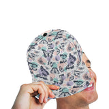 Butterfly pattern All Over Print Snapback Cap