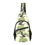 Bonsai pattern All Over Print Chest Bag