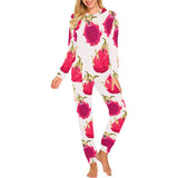 dragon fruits design pattern Women's All Over Print Pajama Set