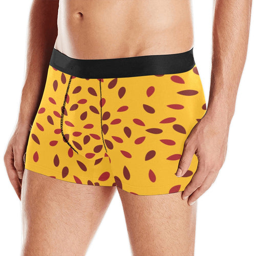 Passion fruit texture Men's All Over Print Boxer Briefs Men's Underwear