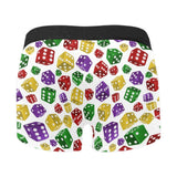 Dice Pattern Print Design 03 Men's All Over Print Boxer Briefs Men's Underwear