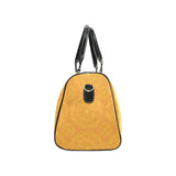 Orange traditional indian element pattern Travel Bag