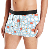 Bowling ball bowling pins blue blackground Men's All Over Print Boxer Briefs Men's Underwear