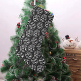 Dice Pattern Print Design 01 Christmas Stocking
