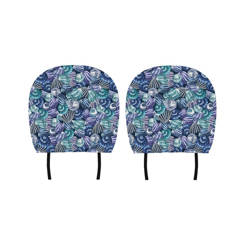 Shell design pattern Car Headrest Cover