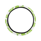 Lime design pattern Car Steering Wheel Cover