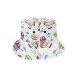 Hot air balloon pattern Unisex Bucket Hat