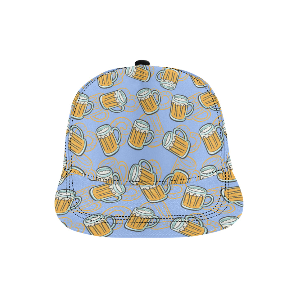 Beer pattern All Over Print Snapback Cap