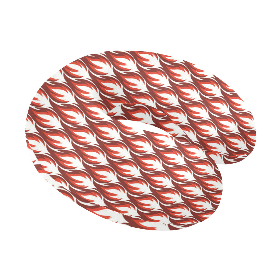 Fire flame symbol design pattern U-Shaped Travel Neck Pillow