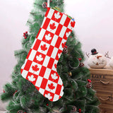 Canada Pattern Print Design 05 Christmas Stocking