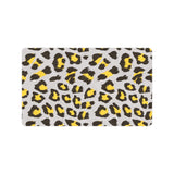 Gray Leopard print pattern Doormat