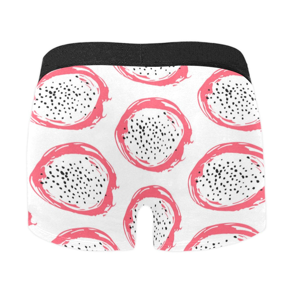 Hand drawn dragon fruit Men's All Over Print Boxer Briefs Men's Underwear
