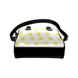 hand drawn sun pattern Shoulder Handbag