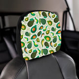 Avocado design pattern Car Headrest Cover