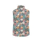 Gear Pattern Print Design 05 Men's Padded Vest