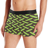 Green Peas Pattern Print Design 05 Men's All Over Print Boxer Briefs Men's Underwear