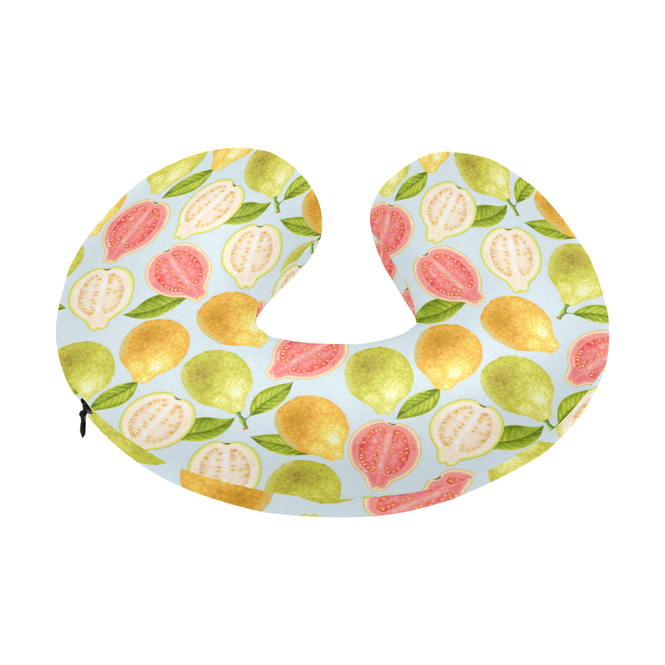 Guava design pattern U-Shaped Travel Neck Pillow