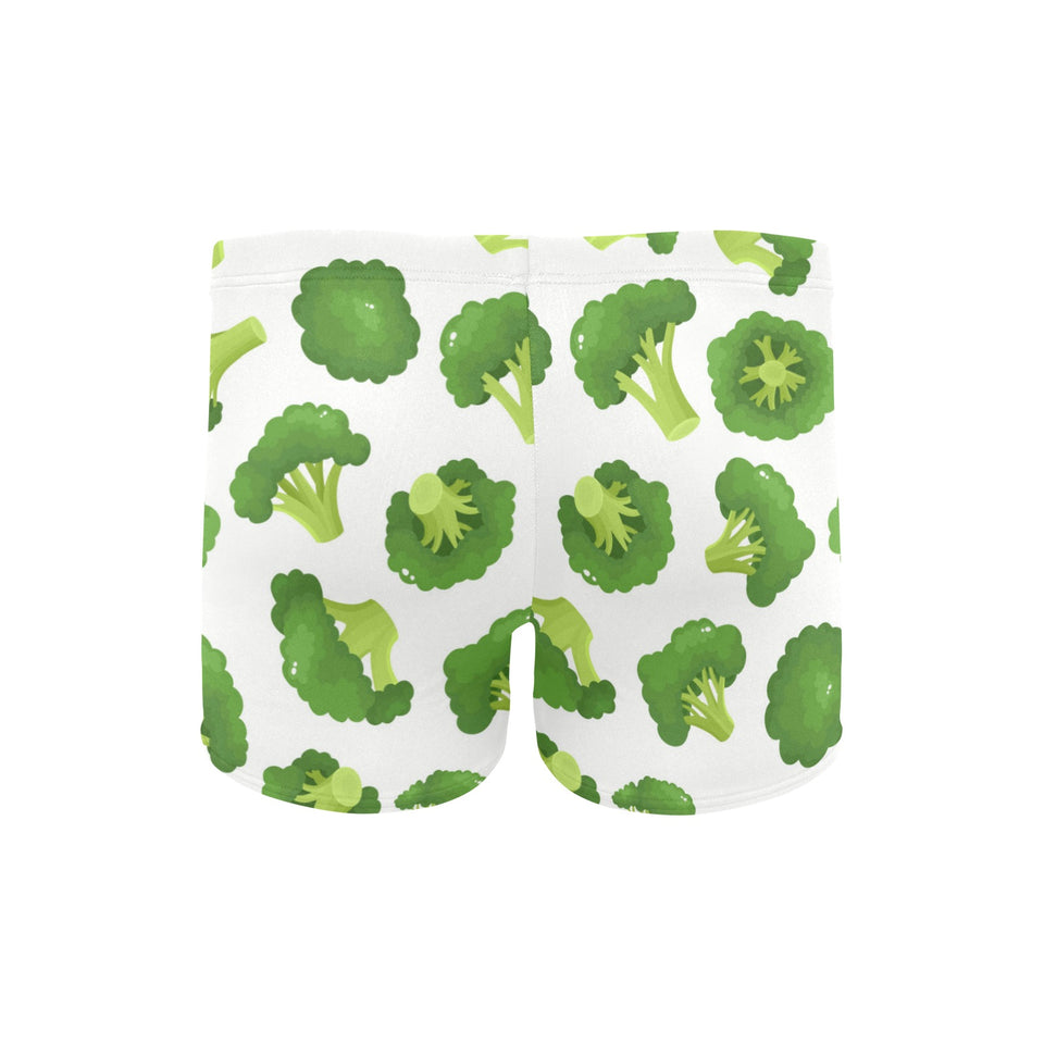 Cute broccoli pattern Men's Swimming Trunks