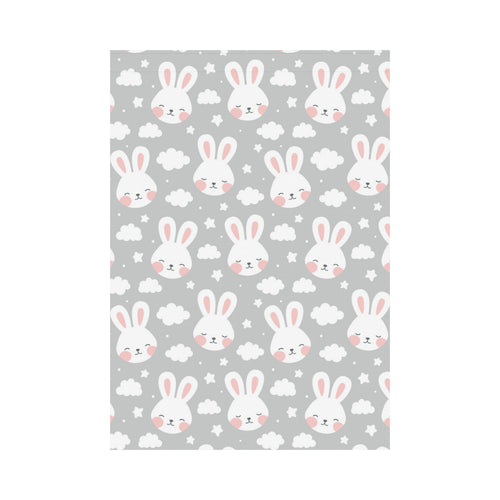 Rabbit cloud Pattern House Flag Garden Flag