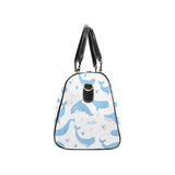 Blue whale pattern Travel Bag