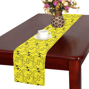 Duck Pattern Print Design 02 Table Runner