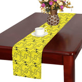 Duck Pattern Print Design 02 Table Runner