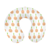 cute onions smiling faces U-Shaped Travel Neck Pillow