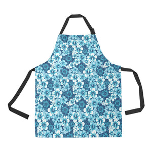 Hibiscus Pattern Print Design 03 All Over Print Adjustable Apron