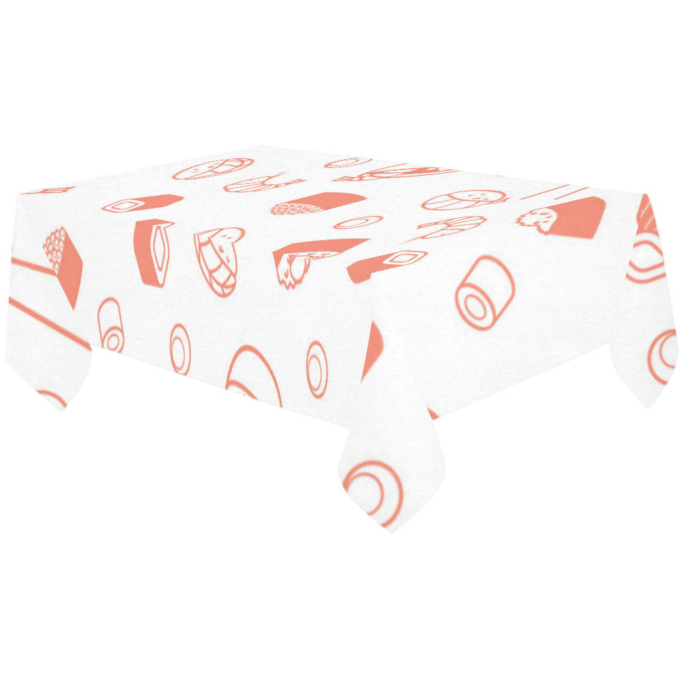 Sushi pattern Tablecloth