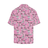 Piano Pattern Print Design 01 Men's All Over Print Hawaiian Shirt (Model T58)