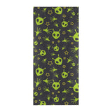 Alien Pattern Print Design 02 Beach Towel