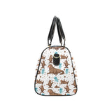 sea lion Seals jellyfish pattern Travel Bag